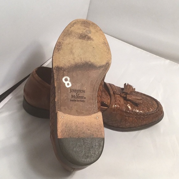 Johnston & MURPHY DOMANI MEN SHOES MADE IN ITALY SIZE‎ 9 M main image 7